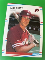 1988 Fleer Base Set #305 Keith Hughes