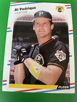1988 Fleer Base Set #338 Al Pedrique