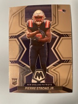 2022 Panini Mosaic #323 Pierre Strong Jr.