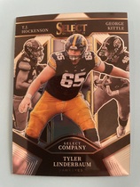 2022 Panini Select Draft Picks Select Company #14 George Kittle|T.J. Hockenson|Tyler Linderbaum