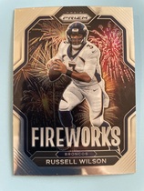 2022 Panini Prizm Fireworks #F-5 Russell Wilson