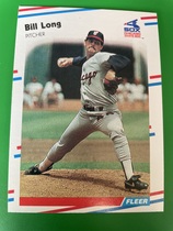 1988 Fleer Base Set #404 Bill Long