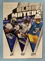 2023 Panini Prestige Alma Maters #AM-17 Jayden Reed|Kenneth Walker Iii|Kirk Cousins