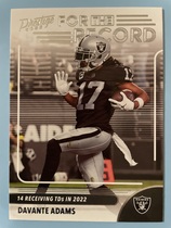 2023 Panini Prestige For the Record #8 Davante Adams