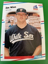 1988 Fleer Base Set #413 Jim Winn
