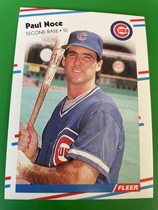 1988 Fleer Base Set #428 Paul Noce