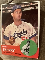1963 Topps Base Set #565 Larry Sherry