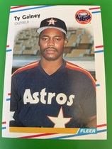 1988 Fleer Base Set #448 Ty Gainey