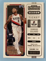 2022 Panini Contenders (Retail) #6 Damian Lillard
