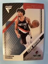 2022 Panini Flux Flow Motion #20 Shaedon Sharpe