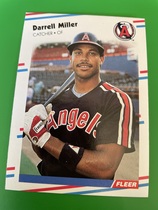 1988 Fleer Base Set #498 Darrell Miller