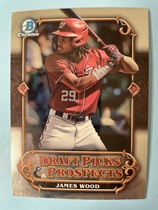 2023 Bowman Chrome Draft Draft Picks & Prospects #DPP-16 James Wood