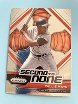 2023 Panini Prizm Second to None #SN15 Willie Mays