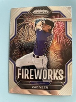 2023 Panini Prizm Fireworks #F11 Zac Veen
