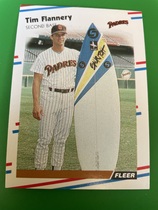1988 Fleer Base Set #582 Tim Flannery