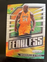 2022 Panini Prizm Fearless #14 Shaquille Oneal