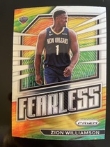 2022 Panini Prizm Fearless #19 Zion Williamson