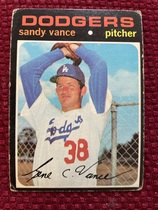 1971 Topps Base Set #34 Sandy Vance