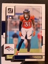 2022 Donruss Base Set #269 Justin Simmons