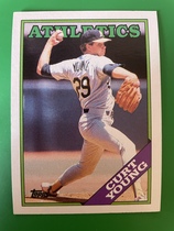 1988 Topps Base Set #103 Curt Young
