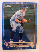 2022 Topps Chrome Sapphire #113 Brock Holt