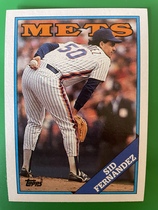 1988 Topps Base Set #30 Sid Fernandez