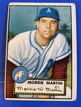 1952 Topps Base Set #131 Morrie Martin
