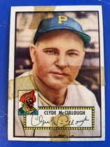 1952 Topps Base Set #218 Clyde McCullough