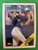 1988 Topps Base Set #167 Rance Mulliniks