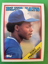 1988 Topps Base Set #290 Tony Fernandez
