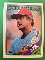 1988 Topps Base Set #254 Lee Elia