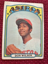 1972 Topps Base Set #20 Don Wilson