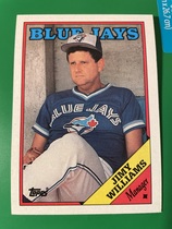 1988 Topps Base Set #314 Jimmy Williams