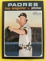 2020 Topps Heritage High Number #625 Trey Wingenter