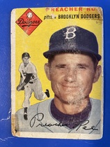 1954 Topps Base Set #14 Preacher Roe