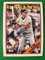 1988 Topps Base Set #375 Tom Brunansky