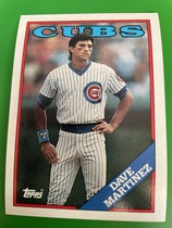 1988 Topps Base Set #439 Dave Martinez