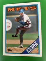1988 Topps Base Set #457 Terry Leach