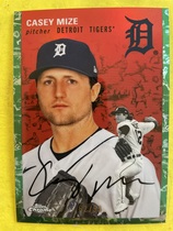 2023 Topps Chrome Platinum Anniversary Toile White & Green Refractor #238 Casey Mize