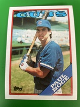 1988 Topps Base Set #542 Paul Noce