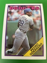 1988 Topps Base Set #550 Pedro Guerrero