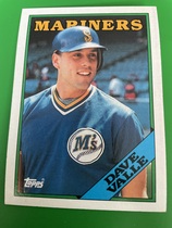 1988 Topps Base Set #583 Dave Valle