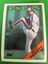 1988 Topps Base Set #588 Jeff Parrett