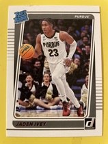 2022 Panini Chronicles Draft Picks Donruss Rated Rookie #12 Jaden Ivey