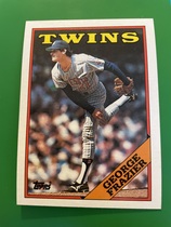 1988 Topps Base Set #709 George Frazier