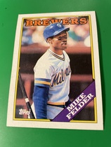1988 Topps Base Set #718 Mike Felder