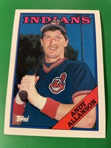 1988 Topps Base Set #728 Andy Allanson