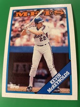 1988 Topps Base Set #735 Kevin McReynolds