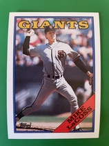 1988 Topps Base Set #754 Mike LaCoss