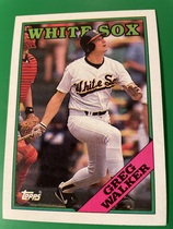 1988 Topps Base Set #764 Greg Walker